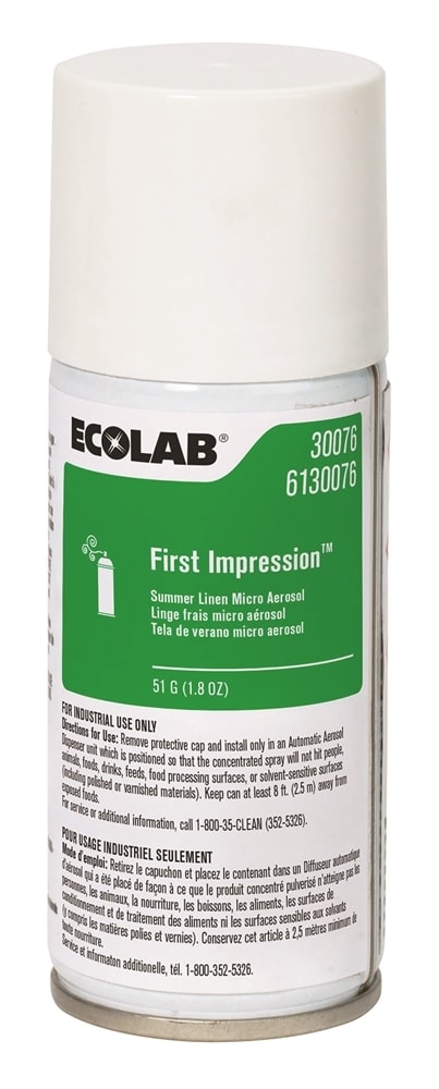 GuestSupply US | Ecolab® First Impression® Micro Aerosol, Summer